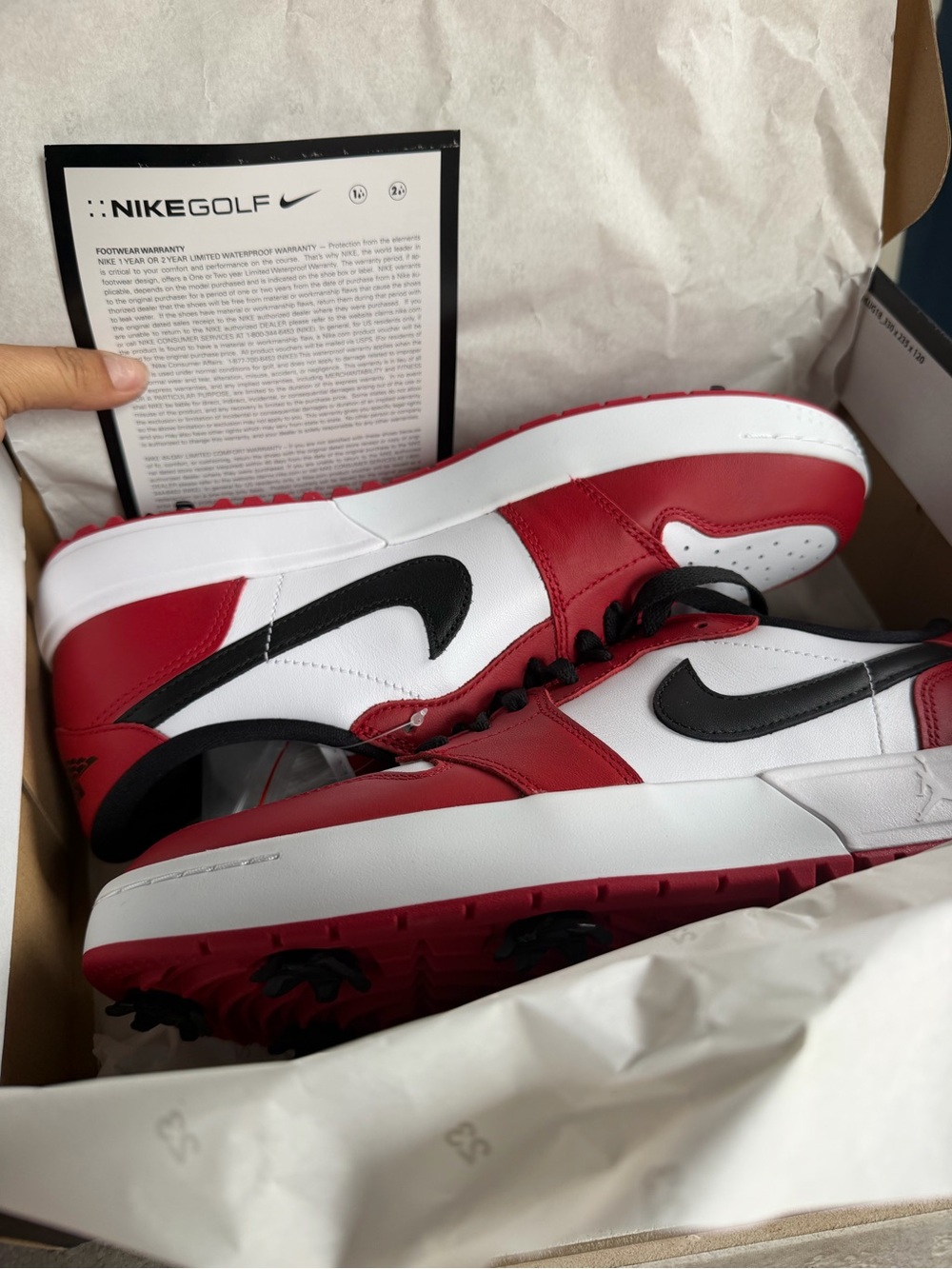 Mens Nike Jordan golf shoes